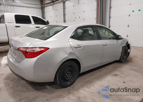 2015 Toyota Corolla Le from USA, damaged, VIN 5YFBURHE1FP221509